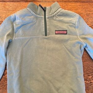 Vineyard vines, half zip green